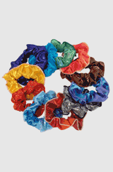 Cmf Scrunchies kleuren Paillette Uni / Paillette Imprimé / Velours /