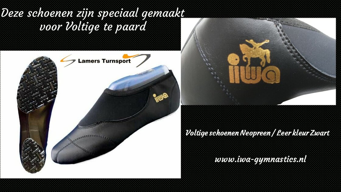 Voltige schoenen Iwa te paard