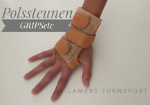 Polsbeschermer -Polssteunen Grips verkrijgbaar in 4 maten XS-S-M-L www.lamers-turnsport.com