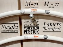 Sasaki wedstrijdhoepels M-11 81cm / M-11 85cm www.lamers-turnsport.com