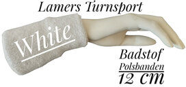 Badstof polsbanden 12 cm dubbel gestikt www.lamers-turnsport.com