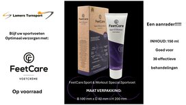 FeetCare Special Sportvoet voetcr&eacute;me op voorraad www.lamers-turnsport.com