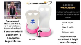 Beginners leertjes USGLOVE Hot Pink www.lames-turnsport.com