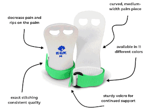 Beginners leertjes USGLOVE leverbaar met diverse kleuren klitteband www.lamers-turnsport.com