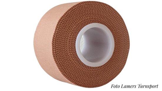 Scantape sporttape beige 3.8 x 10 m www.lamers-turnsport.com