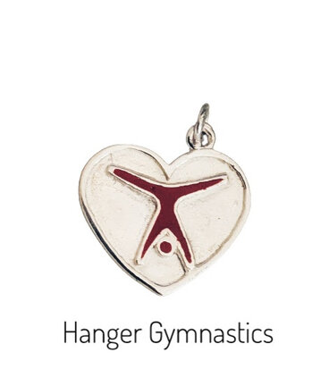 MB zilveren hanger Gymnastics www.lamers-turnsport.com