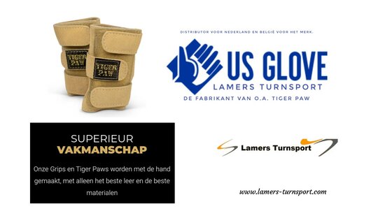 Tiger Paw Polssteunen www.lamers-turnsport.com