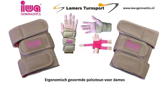 Brace Iwa Polssteunen dames www.lamers-turnsport.com