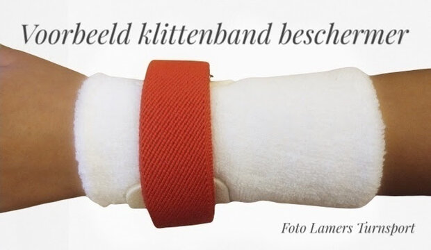 Beschermer LTKT voor turnleertjes met klittenband www.lamers-turnsport.com