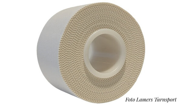 Scantape sporttape Wit 3.8 x 10 m www.lamers-turnsport.com