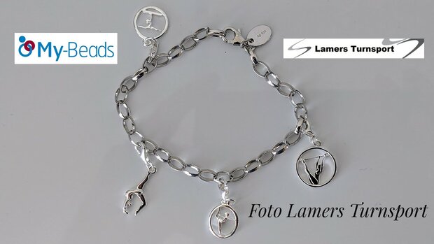 My-Beads Charms armband zilver www.lamers-turnsport.com