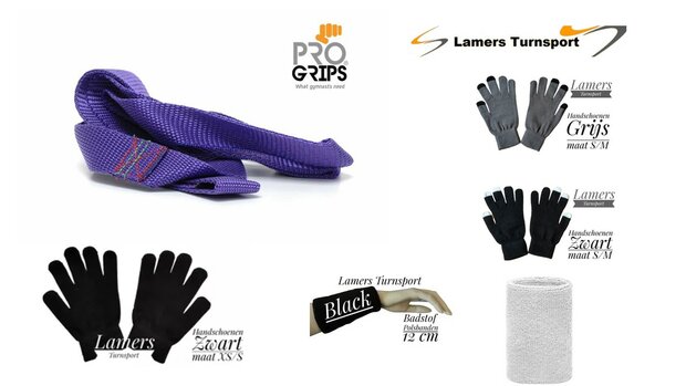 Lusjes ProGrips XL Paars www.lamers-turnsport.com