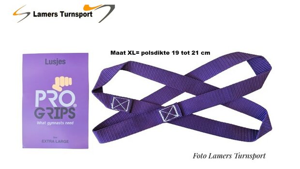 Lusjes ProGrips XL Paars www.lamers-turnsport.com