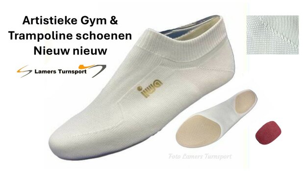 Artistieke Gym en Trampoline schoenen nieuw www.iwa-turnschoenen.nl www.lamers-turnsport.com