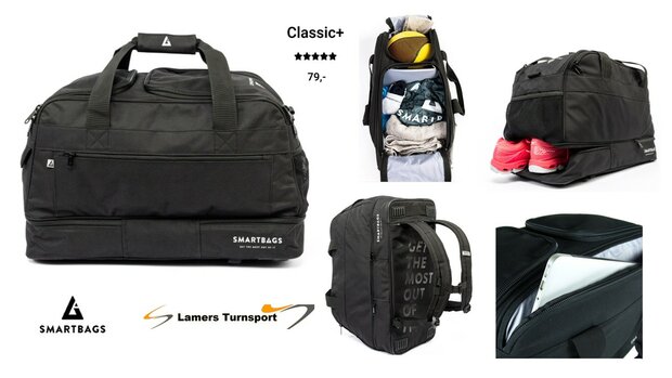 SmartBags Classic+ &euro; 79,00 www-lamers-turnsport.com