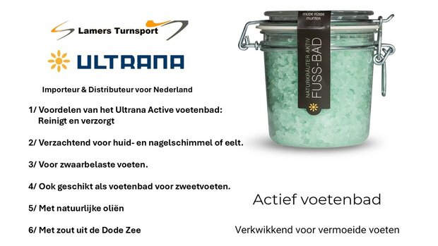 Actief voetenbad Ultrana 