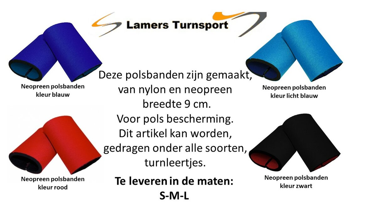 Neopreen Polsbanden diverse kleuren Neopreen-Polsbanden-diverse-kleuren