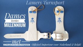 Damesleertjes Millennium 1 met rol en Gesp1 en vingervergrendelingssysteem Damesleertjes Millennium 1 met rol en Gesp1 en vingervergrendelingssysteem