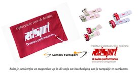 Reisport opberg tasje voor turnleertjes om beschadiging aan je turnpakje te voorkomen. Reisport opberg tasje voor turnleertjes om beschadiging aan je turnpakje te voorkomen.