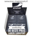 Esse magnesium per 8 dozen á 64 blokken van €140,00 voor €118,00 aanbieding Esse magnesium per 8 dozen á 64 blokken van €140,00 voor €118,00 aanbieding