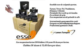Magnesium Esse per karton 36 dozen á 288 blokken van €630,00 voor €489,60 aanbieding Magnesium Esse per karton 36 dozen á 288 blokken van €630,00 voor €489,60 aanbieding