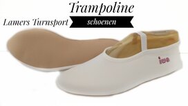 Iwa trampoline schoenen wit aanbieding 2 paar voor € 25,00 Iwa trampoline schoenen wit aanbieding 2 paar voor € 25,00