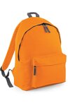 BagBase Rugtas - rugzak voor Gym en Turnspullen kleur Orange / Graphite Grey BagBase Rugtas - rugzak voor Gym en Turnspullen kleur Orange / Graphite Grey