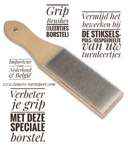 Grip Brushes (Leertjes Borstel) Importeur voor Nederland & Belgié  www.lamers-turnsport.com